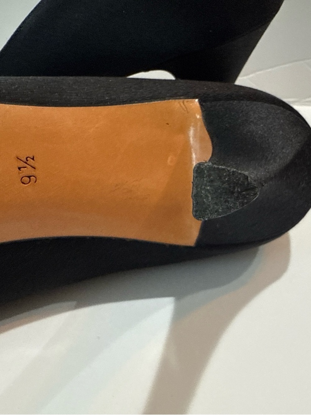 Yves Saint Laurent Black Pointed Toe Pumps 9.5 - Picture 8 of 14